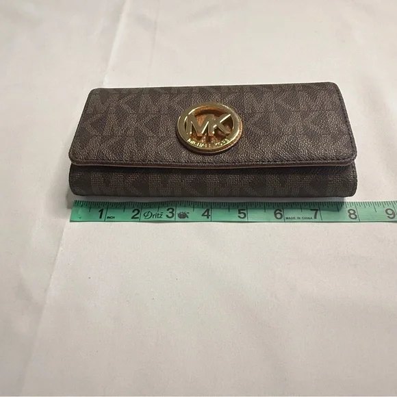 Michael Kors‎ Brown Monogram Wallet